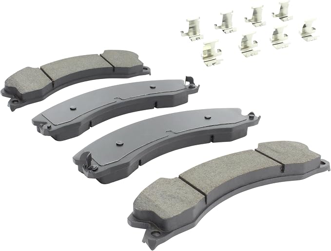 Premium Semi-Metallic Front Brake Pads Replacement - Image 2