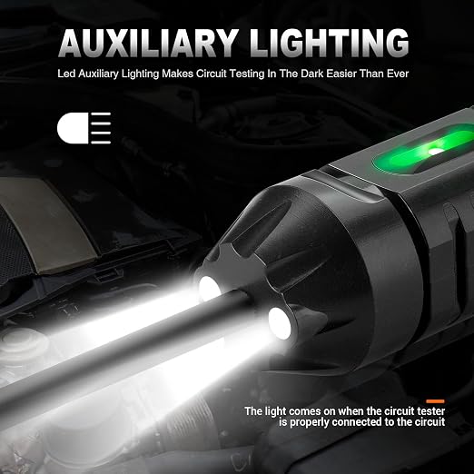 Heavy Duty 3-72V Digital LED Automotive Test Light, Circuit Tester - Image 5