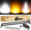Auxbeam LED Led Light Bar 42 Inch 240W Straight Spot Flood Combo Led Off Road by Auxbeam