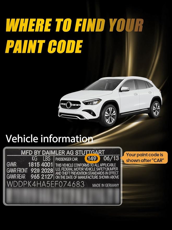 Polar White Touch Up Paint Compatible - Image 2