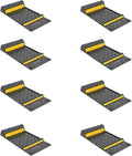 8 Pack Parking Mats for Garage Floors, 21.6" X11.4" Durable Rubber Car Parking by THAIMATS