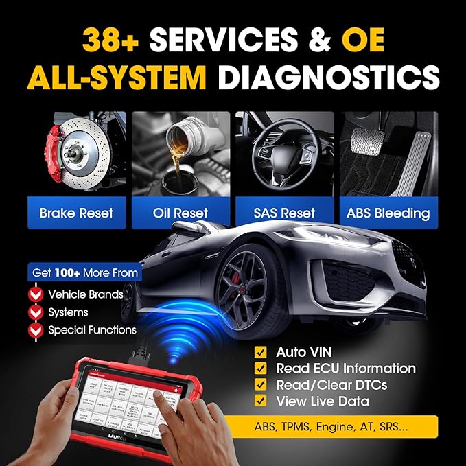 LAUNCH X431 PROS Elite 2025 New Bidirectional Scan Tool, 38+ Services, ECU - Image 5