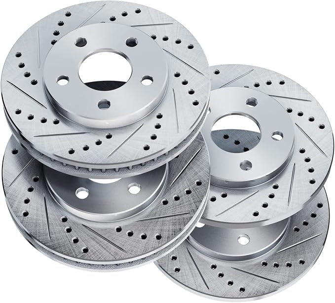 Power Sport Fit 2006-2009 Hyundai, Amanti PowerSport Full Kit Brake Rotors by POWERSPORT