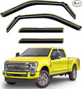 in-Channel Window Rain Guards Fit by Unknown