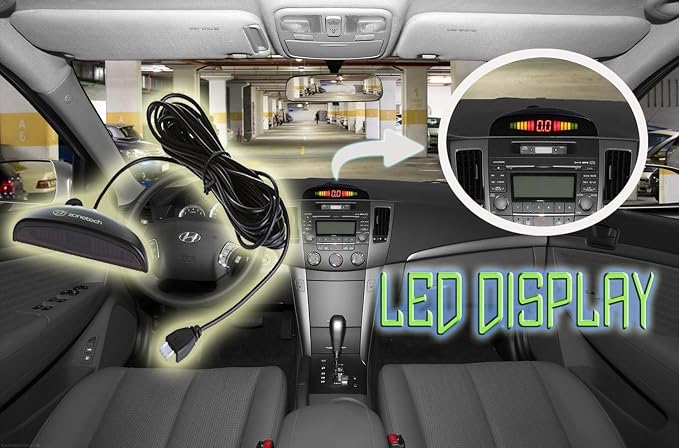 ZONETECH Car Reverse Backup Radar System - Image 8
