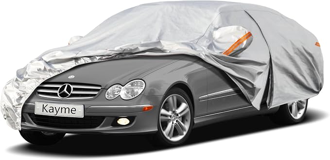 Kayme 6 Layers Car Cover Custom Fit by kayme