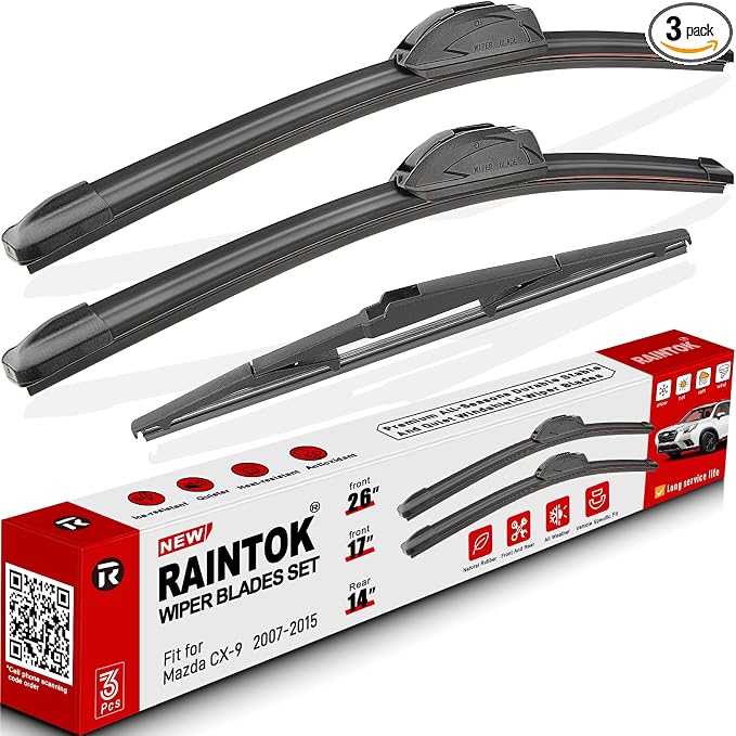 Windshield Wiper Blades Replacement by RAINTOK