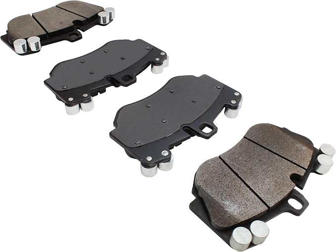 Premium Semi-Metallic Front Brake Pads Compatible - Image 2