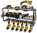 Wall Mount Power Tool Organizer, 3 Layer 7 Drill Hangers Storage Rack, Tool by Tagzilo