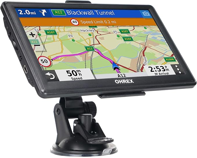 N700 GPS Navigator for Car Truck RV 2025, Truck GPS Commercial Drivers by OHREX