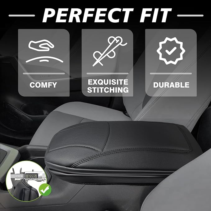 Muslogy Center Console Armrest Cover Compatible - Image 5
