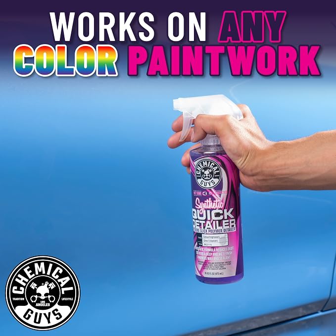 Chemical Guys WAC211 Synthetic Quick Detailer, Extreme Slick Polymer Detailer - Image 11