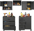 Metal Tool Cabinet, Garage Storage Cabinet System, Wall Cabinet & Locking by VIYET