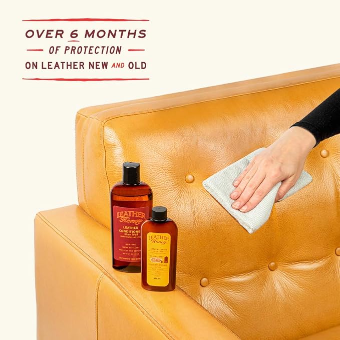 Leather Honey Leather Conditioner, Non-Toxic & Made in The USA Since 1968. - Image 3