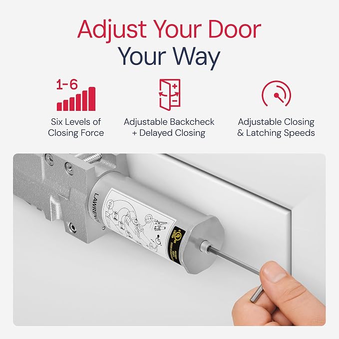 Lawrence Extra Heavy Duty Door Closer Commercial Grade 1 - Image 3
