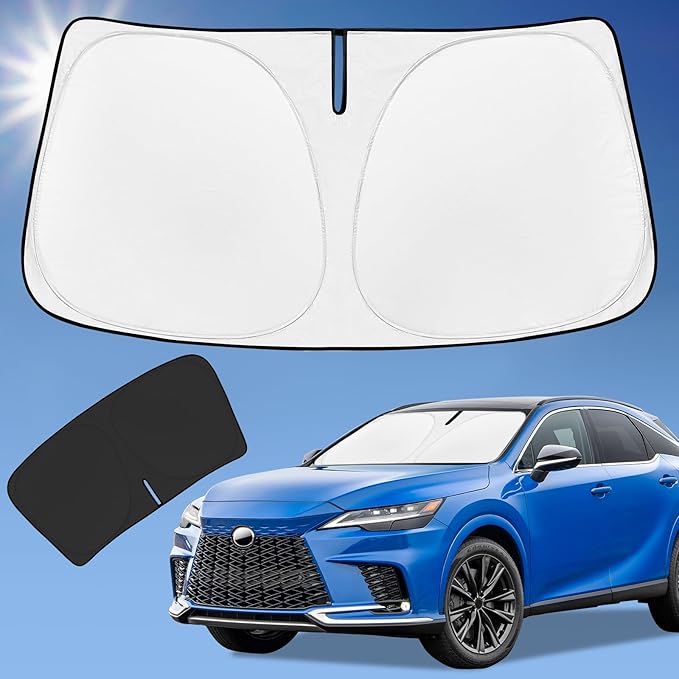 Sun Shade Sunshade for Lexus RX 2023-2025 2026 Windshield Cover, 4-Layer Front by ZOIBVCARSUNSHADE