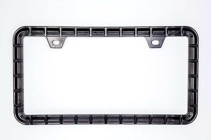 3D Chrome License Plate Frames, Pure Zinc Alloy Metal - Image 2