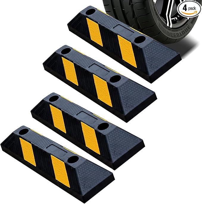 4PACK BESEA Curb Parking Stoppers by BeSea