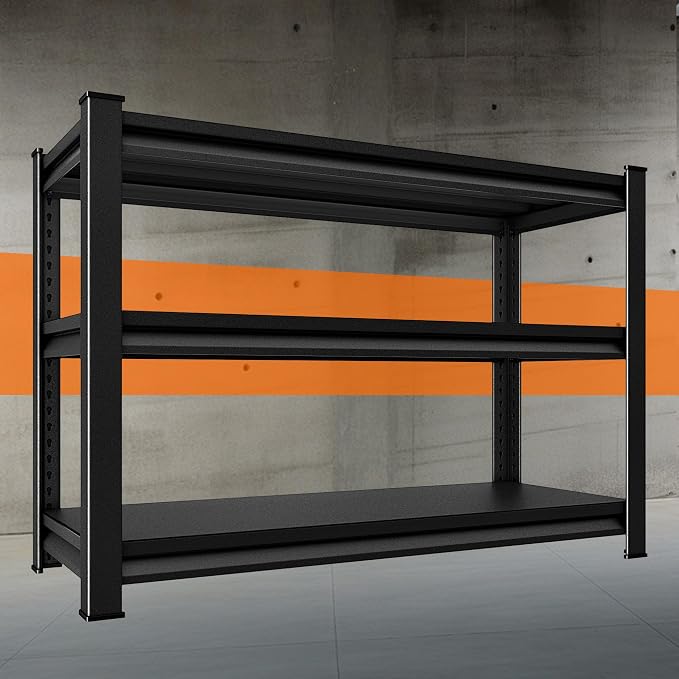 Garage Storage Shelves Heavy Duty, 48”W Shelving Units and Storage Rack by Huhaneon