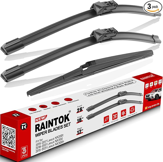 Windshield Wiper Blades Replacement by RAINTOK