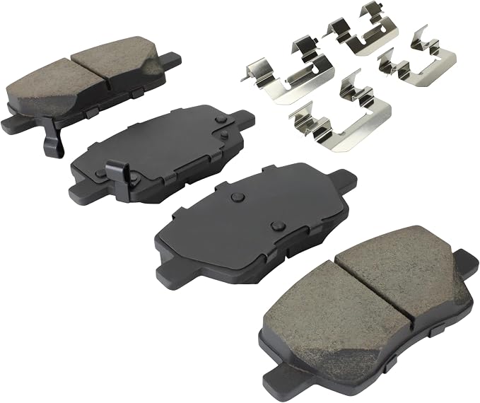 Premium Ceramic Front Brake Pads Compatible - Image 2