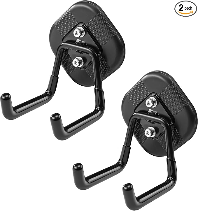 2 Pack Strong Gator Magnetic Hooks Heavy Duty by MagitcSee