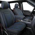 LUCKYMAN CLUB F150 Faux Leather Seat Covers Fit by LUCKYMANCLUB