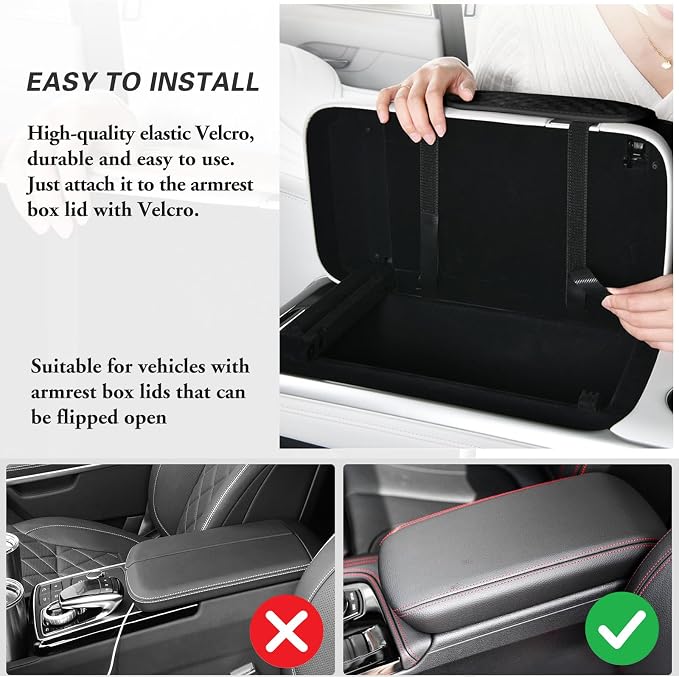 Car Center Console Cover, Armrest Cover - Image 6