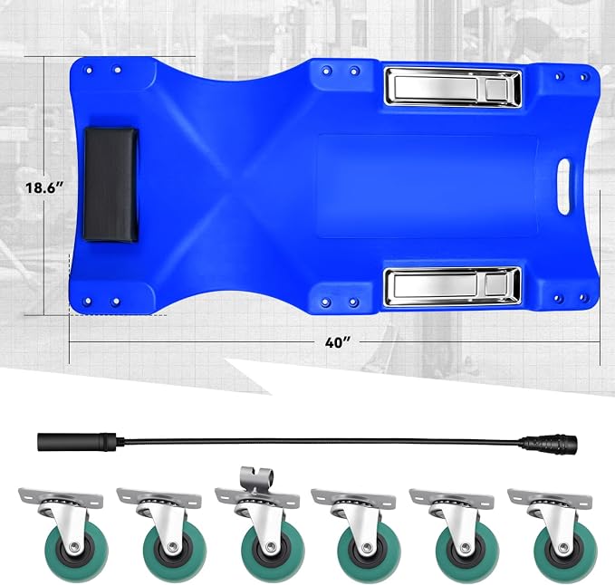 Auto Dynasty 40 Inches Mechanic Creeper, Automotive Garage Repair Low Profile - Image 7