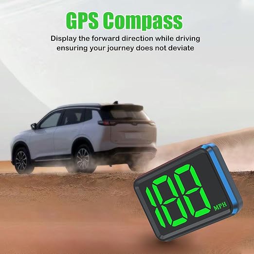 GPS Digital Speedometer for Car MPH, Universal HUD Speed Meter - Image 6