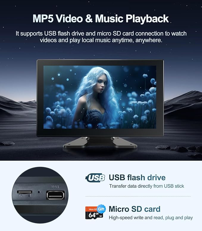 4 Channel 1080p Backup Camera Dash Cam - Image 4