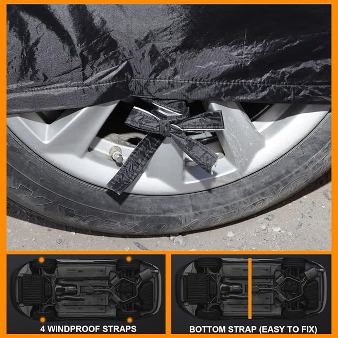 Heavy Duty Waterproof Car Cover Compatible - Image 7