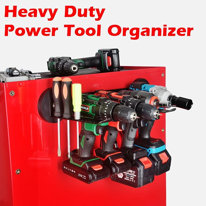 MUTUACTOR Power Tool Organizers and Storage Garage Drill Drivers Shelves - Image 2