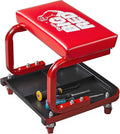Big RED 250lb Red Rolling Automotive Creeper Garage/Shop Seat: Padded Mechanic by BIGRED