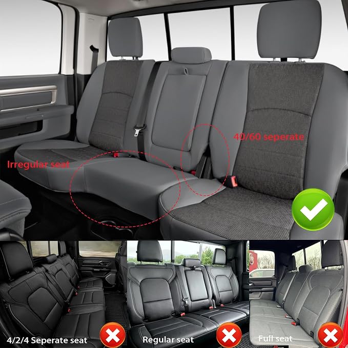 AOMSAZTO Custom Fit Truck Seat Covers - Image 4