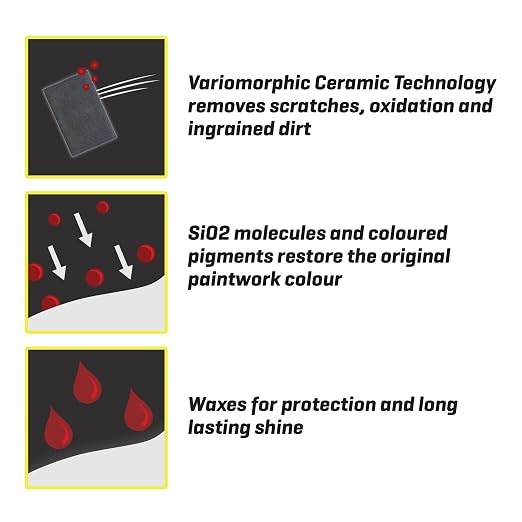 T-Cut Dark Red Scratch Remover Color Fast Paintwork Restorer Car Polish - Image 7