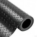 4X10 FT Garage Floor Mat， 2.5 Inch Thickened Diamond Plate Flooring Roll by THAIMATS