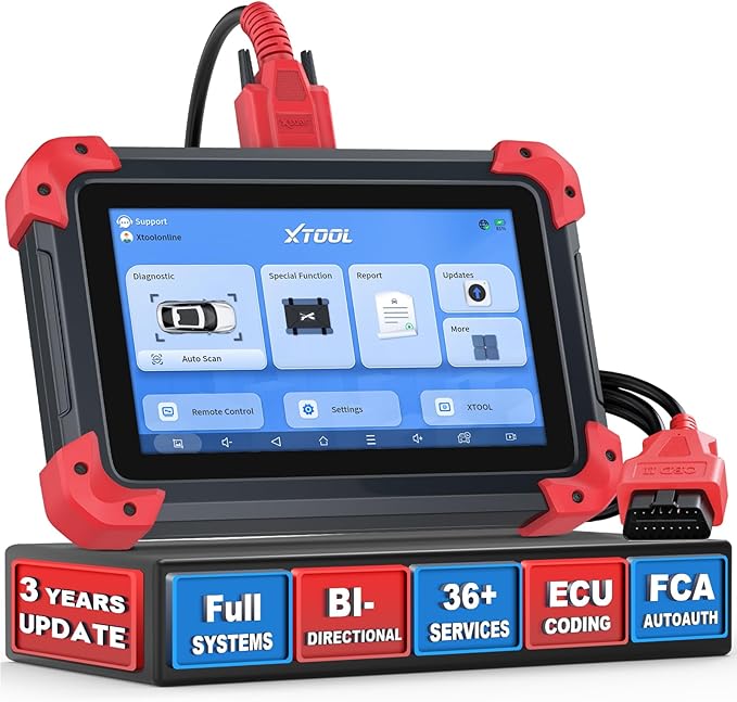 XTOOL D7X OBD2 Scanner Diagnostic Tool, 2025 Bidirectional Scan Tool by XTOOL