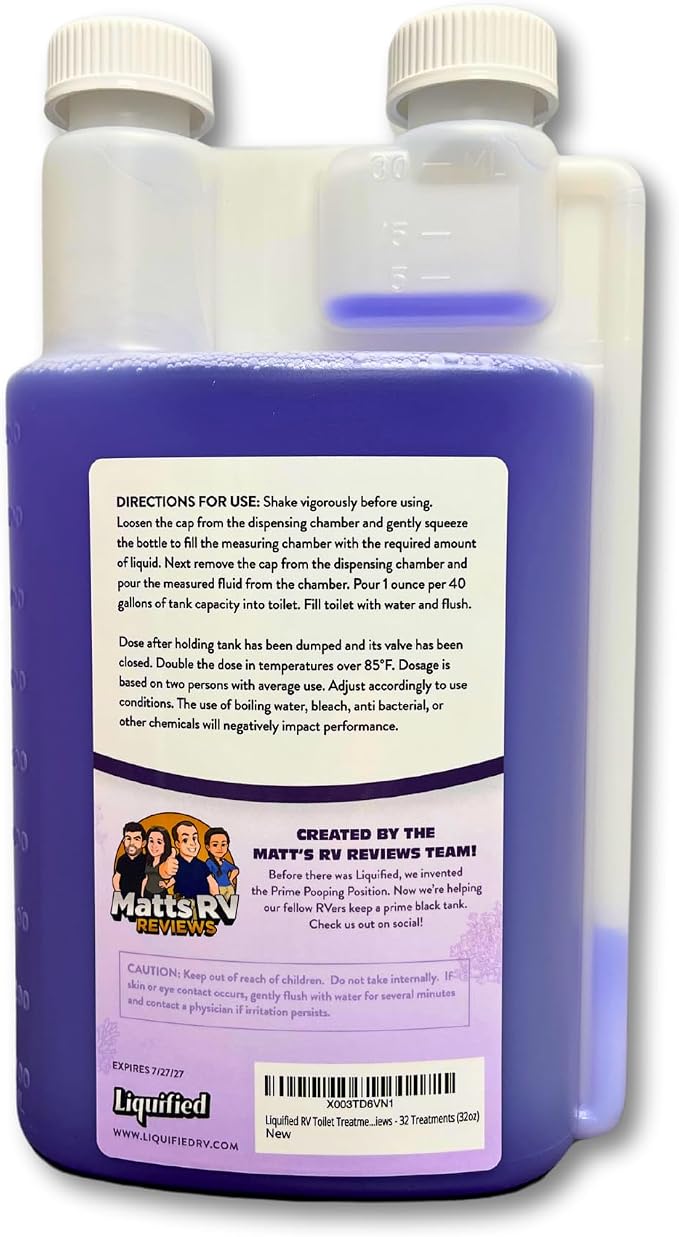 Liquified RV Toilet Treatment Bundle- Black Holding Tank Digester - Image 2