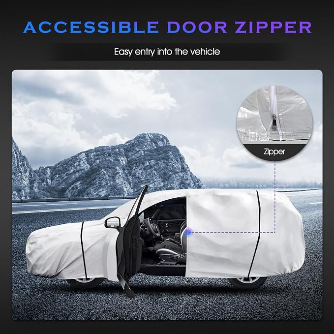 Car Cover Custom Fit for Honda CRV 1997-2025, Toyota RAV4 1996-2025, 6 Layers - Image 5
