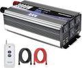 3000W Power Inverter 24V to 110V/120V DC to AC by Cantonape