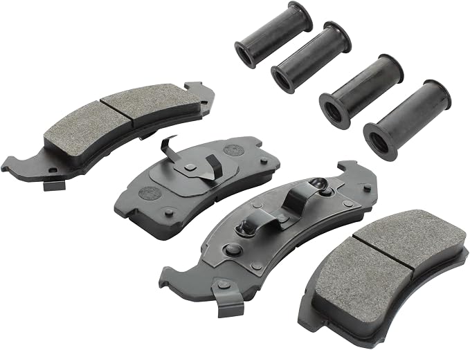 Premium Semi-Metallic Front Brake Pads Compatible - Image 2