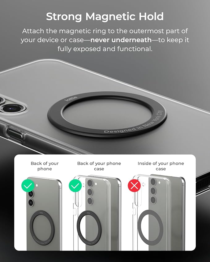 iOttie iTap 3 Magnetic Dash & Windshield Mount Car Phone Holder - Image 5