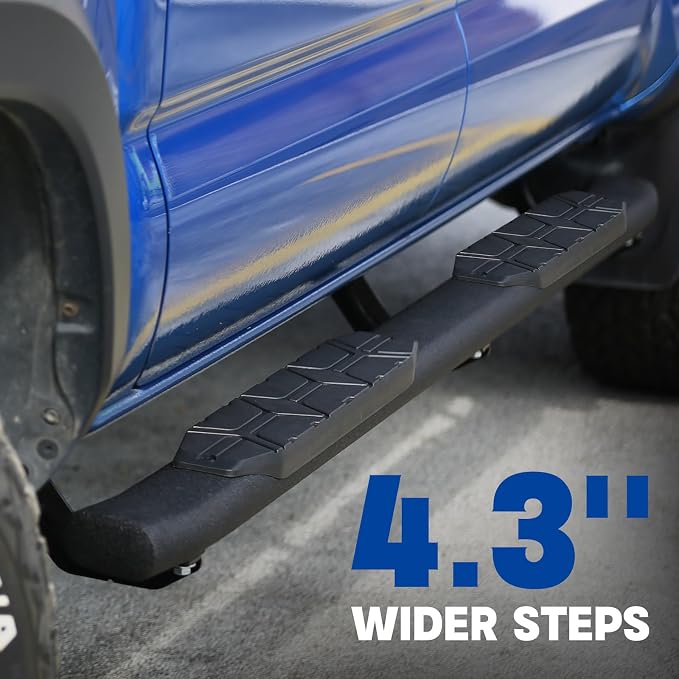 4.3 Inches Oval Tube Bar Running Boards Compatible - Image 4