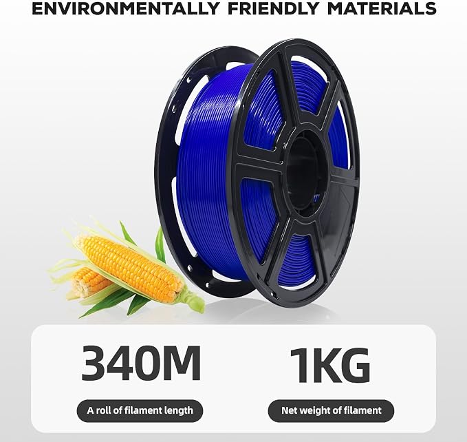 FLASHFORGE PLA Filament 1.75mm, 3D Printer Filament 1kg Spool, Dimensional - Image 5