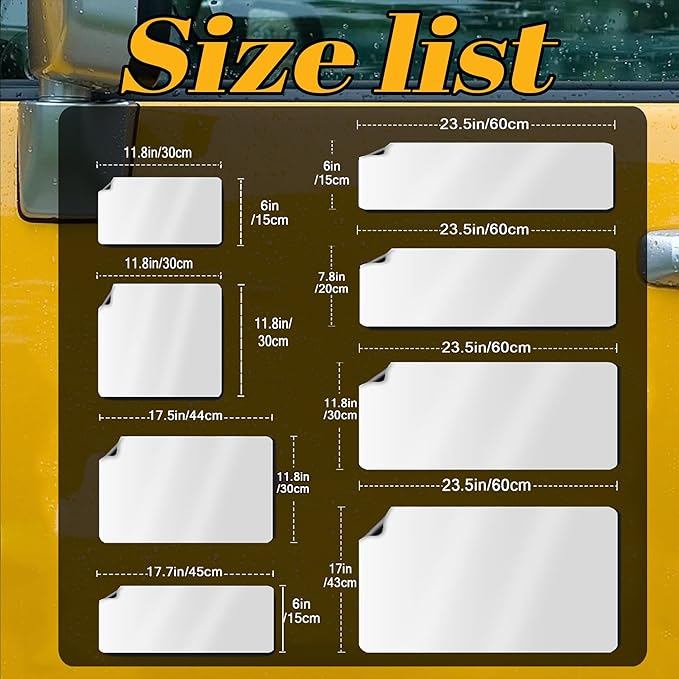 Custom Magnet Car Stickers, Personalised car Magnetic Signs - Image 6