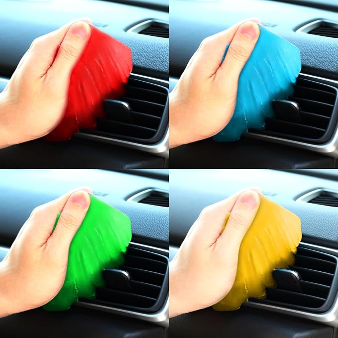 DNA MOTORING 4 Pack Car Cleaning Gels Auto Detailing Tools Cleaning Putty Car - Image 6