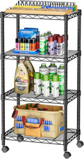 SINGAYE 4 Small Wire Shelves Kitchen Pantry Close Home Organizers and Storage by SINGAYE