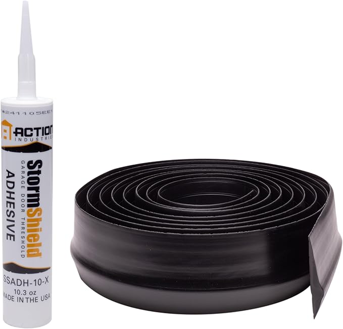 Storm Shield® 16’ Garage Door Seal Threshold Strip by StormShield