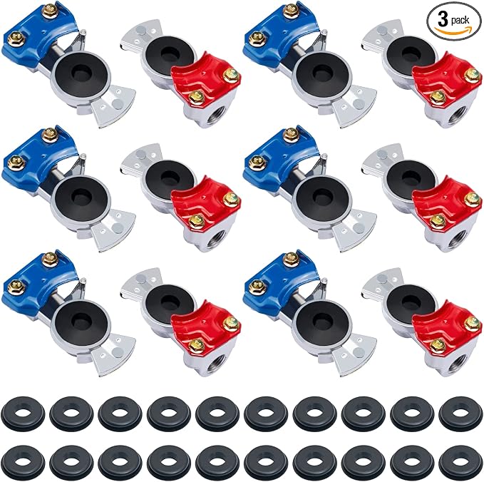 CheeMuii Glad Hands Set 20 pcs Glad Hand Seals Universal Gladhand Aluminum by CheeMuii